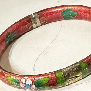 Oh beautiful, vintage cloisonné bracelet